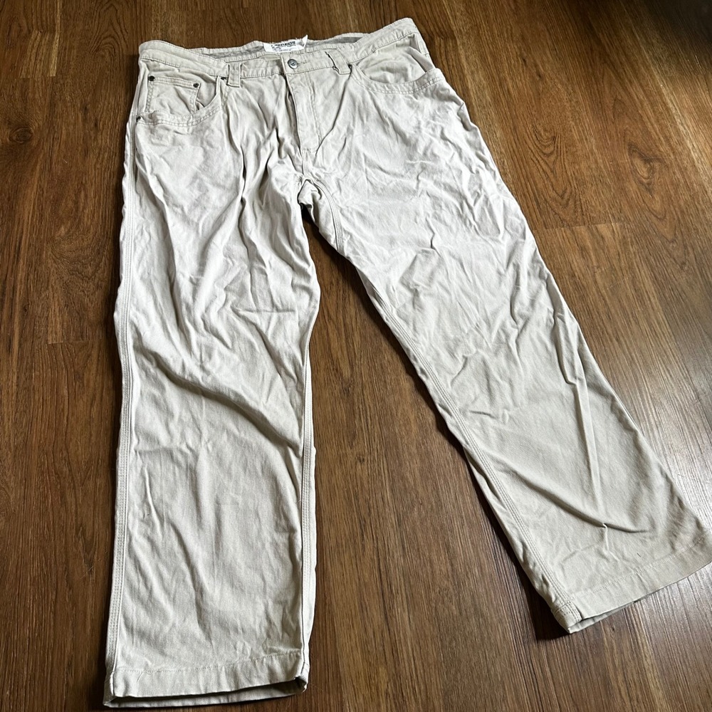 Mountain Khakis Camber 103 Pant Mens 40x32 Tan Good Stretch Classic Fit Outdoor